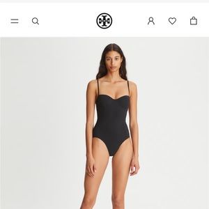 Tory Burch Black one piece summer 2023 worn once.